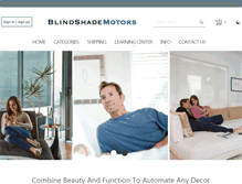Tablet Screenshot of blindshademotors.com